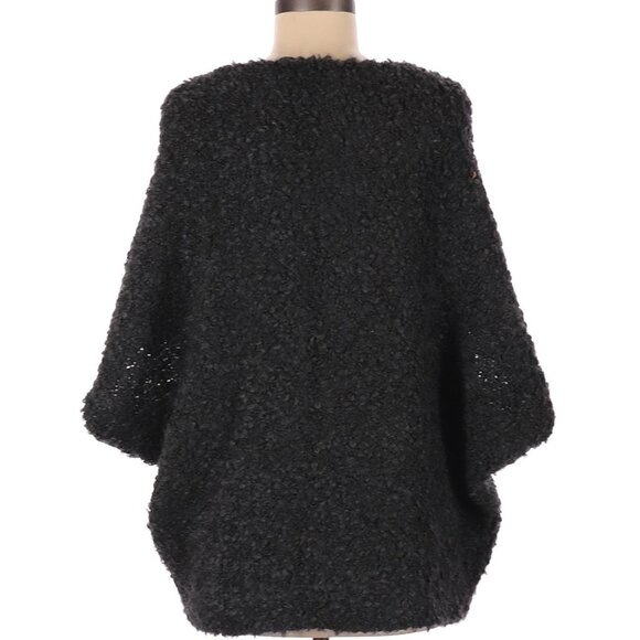 ZARA Knit Wool 80s Batwing Dolman Sweater Top - Picture 2 of 5